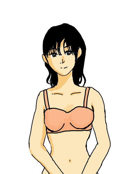 正しいブラジャーを付けた時の見た目