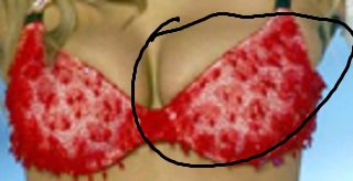 Quad boob and side boob