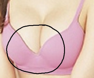 Bra wires not sitting flat