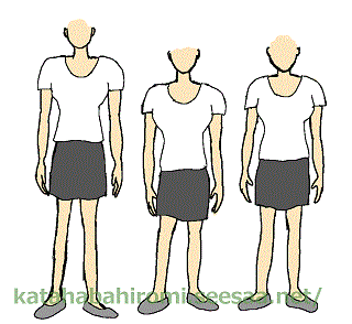 肩幅広い女性が着てはいけない服