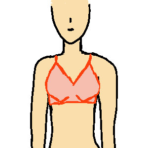正面向き